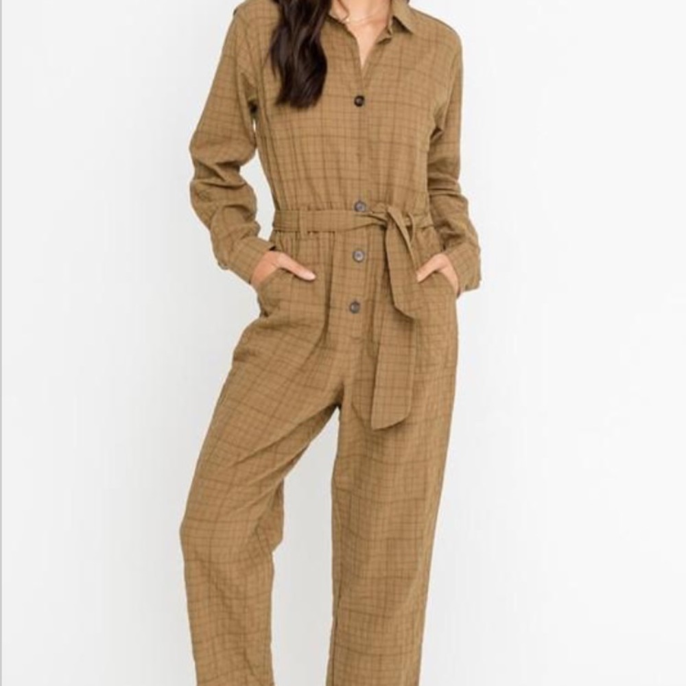 Lush tie jumpsuit